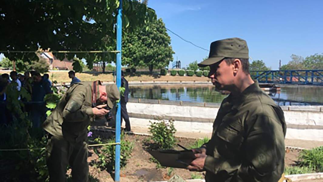 следователи на месте происшествия