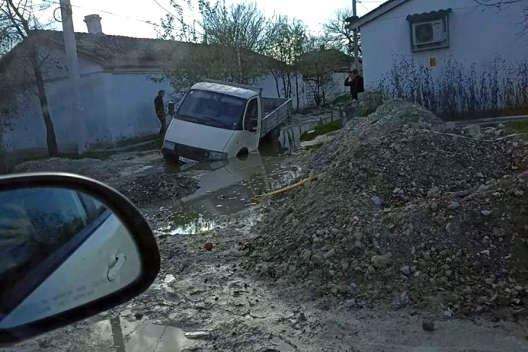 Последствия сильных осадков в Белогорске