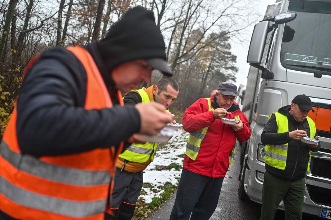 украинские дальнобойщики