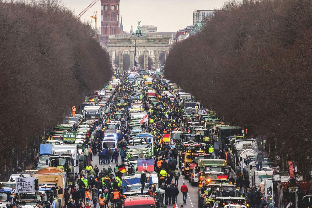 Протесты фермеров