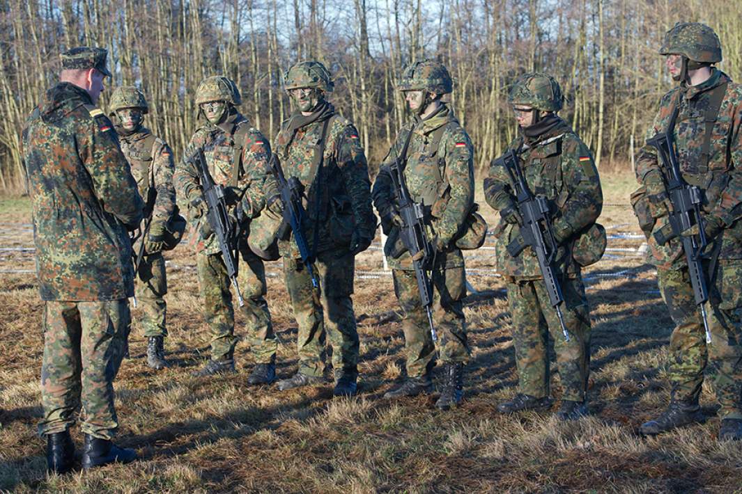 Солдаты ВС Германии