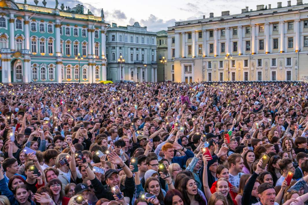 Праздник «Алые паруса» в Санкт-Петербурге