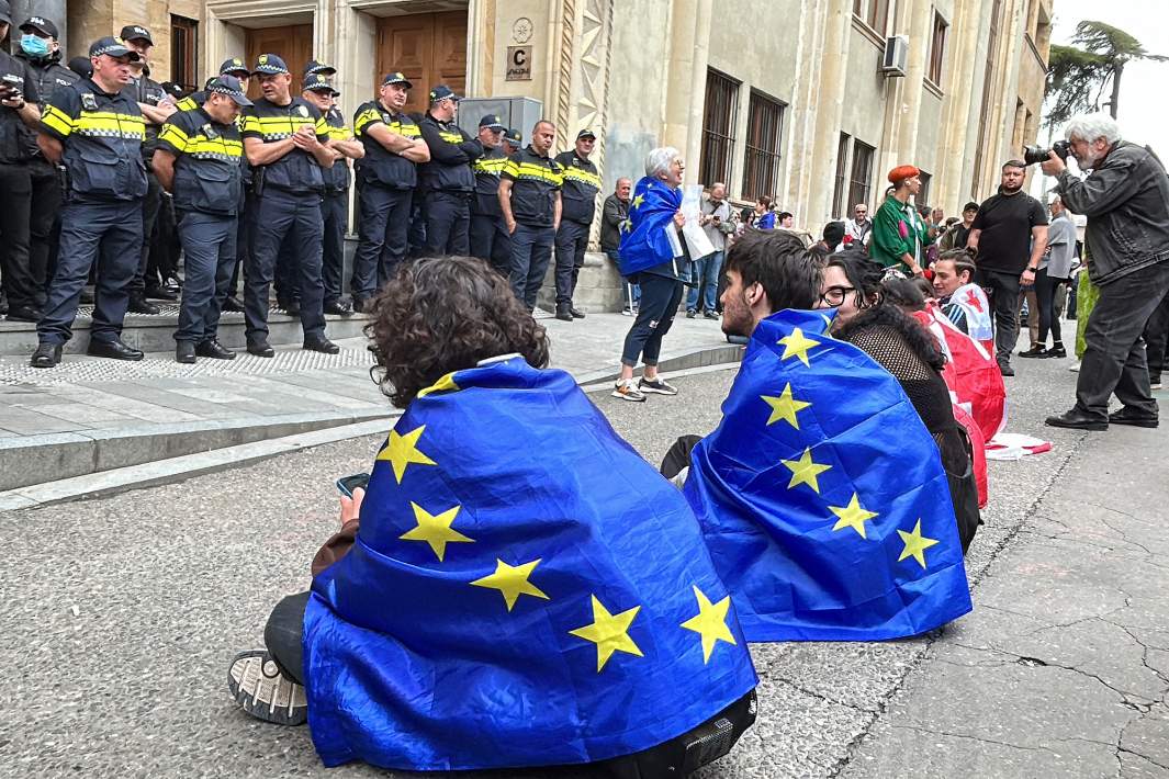 Тбилиси, протесты