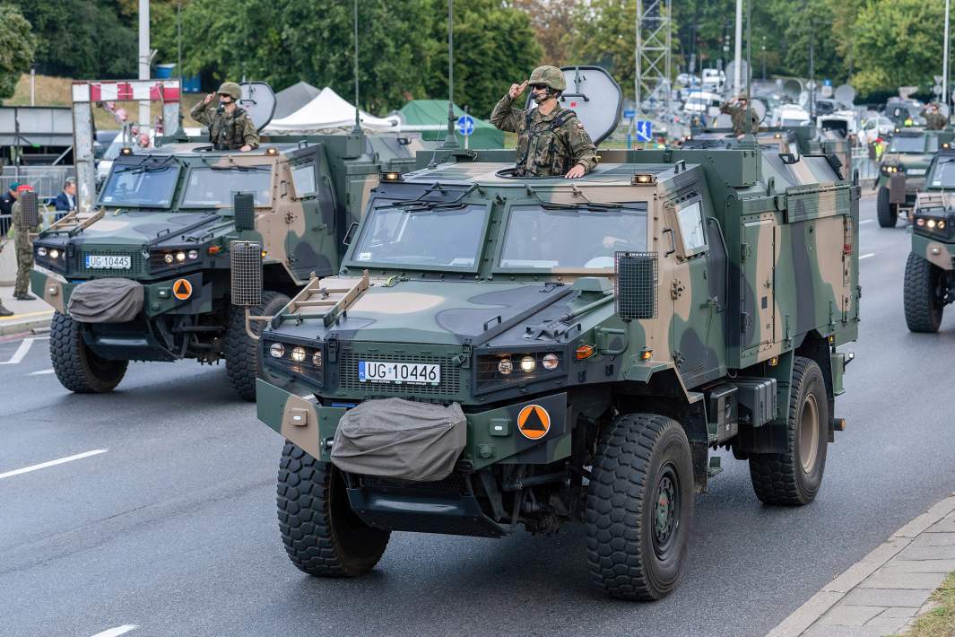 Военный парад в Польше