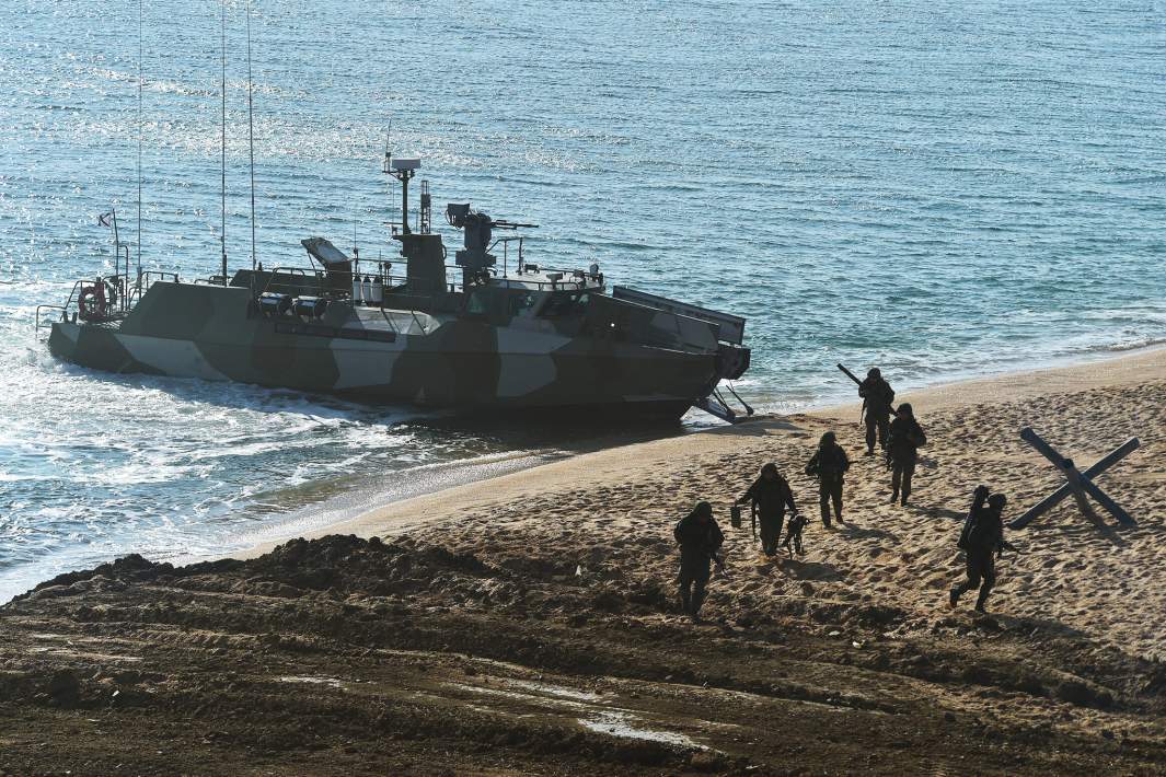 морская пехота в Крыму